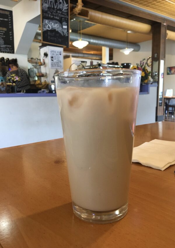 Iced Spiced Chai Latte at Amore Coffee St. Paul