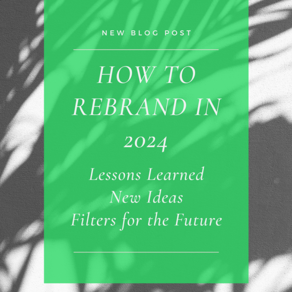 How to Rebrand in 2024: Lessons Learned and New Ideas for the Future